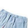 Short pour enfants bleu denim doux 140
