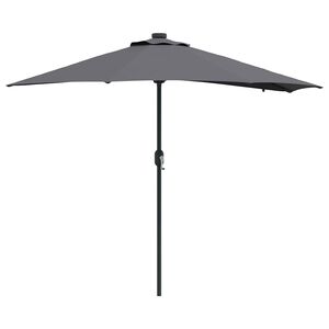 vidaXL Parasol de jardin Anthracite 294 x 150 x 223 cm