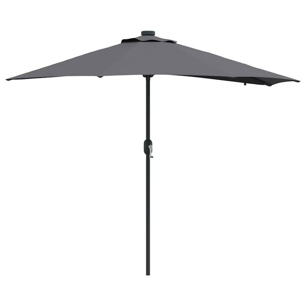 vidaXL Parasol de jardin Anthracite 294 x 150 x 223 cm