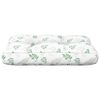 vidaXL Coussin de palette motif de feuilles 50x40x12 cm tissu