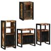 vidaXL Ensemble de mobilier de salle de bain 4 pcs Bois massif recycl&eacute;