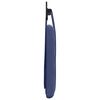 vidaXL T&ecirc;te de lit suspendue Bleu police 100 x 55 x 5 cm Velours