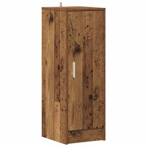 vidaXL Armoire &agrave; chaussures vieux bois 32x35x92 cm bois d'ing&eacute;nierie