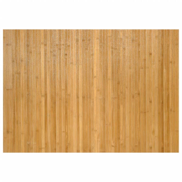vidaXL Tapis rectangulaire naturel 70x100 cm bambou
