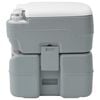 vidaXL Toilette de Camping Gris 41,5 x 36,5 x 42 cm