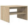 vidaXL Table basse Ch&ecirc;ne Sonoma 60 x 50 x 40 cm Bois d'ing&eacute;nierie