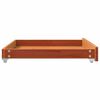 vidaXL Tiroirs de lit de jour 2 pcs cire marron bois de pin massif