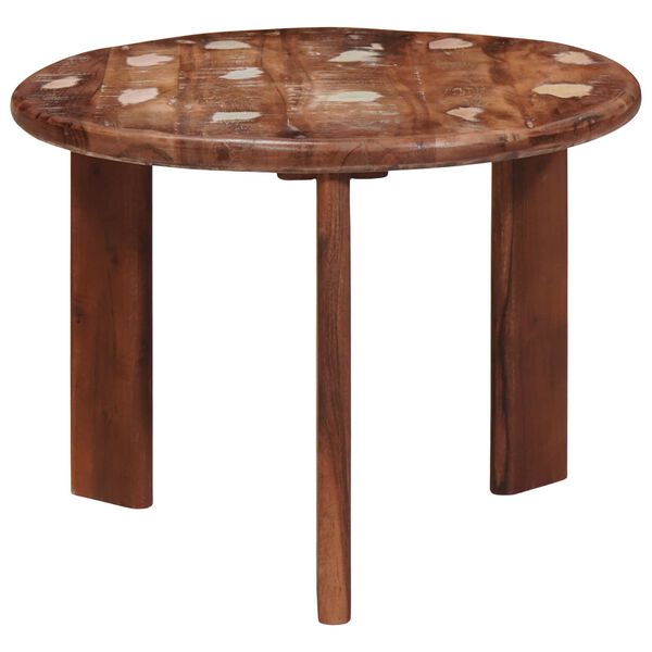 vidaXL Tables basses gigognes 3 pcs Multicolore Bois massif recycl&eacute;