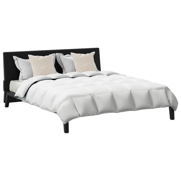 vidaXL Duvet d'hiver avec oreiller 3 pcs Blanc Plume de canard