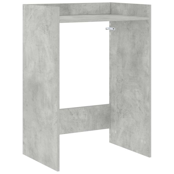 vidaXL Armoire pour machine &agrave; laver B&eacute;ton 67,5 x 48 x 97 cm