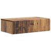 vidaXL Table d'appoint murale Bois ancien 59 x 34,5 x 17 cm