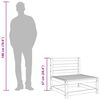 vidaXL Canap&eacute;s centraux de jardin 2 pcs gris bois de pin massif