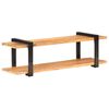 vidaXL Meuble TV 130x40x40 cm Bois d'acacia solide
