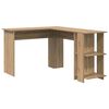 vidaXL Bureau d'angle Ch&ecirc;ne artisanal Bois d'ing&eacute;nierie