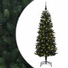 vidaXL Sapin de No&euml;l artificiel avec boules 210 cm 300 LED Blanc chaud