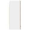 vidaXL Armoire suspendue Ch&ecirc;ne Sonoma et Blanc 40 x 31 x 80 cm