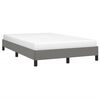 vidaXL Cadre de lit sans matelas gris fonc&eacute; 120x200 cm tissu