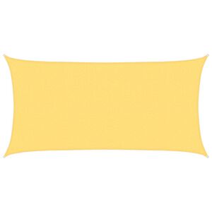vidaXL Voile d'ombrage 160 g/m&sup2; Beige 2x3,5 m PEHD
