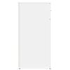 vidaXL Buffets 2 pcs blanc 79x38x80 cm bois d&rsquo;ing&eacute;nierie