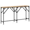vidaXL Table console ch&ecirc;ne artisanal 140 x 29 x 75 cm