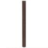 vidaXL Tapis rectangulaire marron fonc&eacute; 80x400 cm bambou