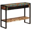 vidaXL Table console 110x30x76 cm Bois massif de r&eacute;cup&eacute;ration