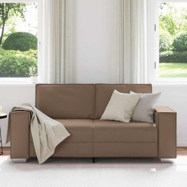 vidaXL Canap&eacute; Cappuccino 180 x 80 x 84 cm tissu