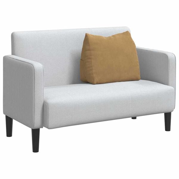 vidaXL Coussin de Dos Marron 60 x 20 x 50 cm Tissu en velours c&ocirc;tel&eacute;