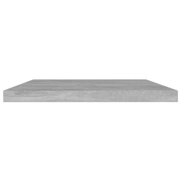 vidaXL Panneaux de biblioth&egrave;que 4 pcs gris b&eacute;ton bois d&rsquo;ing&eacute;nierie