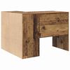 vidaXL Bureau d'angle avec tiroir Bois ancien 102 x 88 x 75 cm