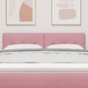 vidaXL T&ecirc;te de lit Rose 160 cm Velours