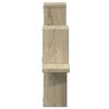 vidaXL Étagère murale chêne sonoma 104,5x10x43 cm bois d'ingénierie