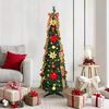 vidaXL Sapin de No&euml;l artificiel avec 100 LED Vert 155 cm PVC
