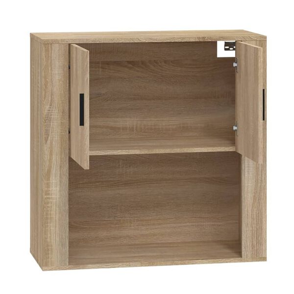 vidaXL Armoire murale Ch&ecirc;ne sonoma 80x33x80 cm Bois d'ing&eacute;nierie