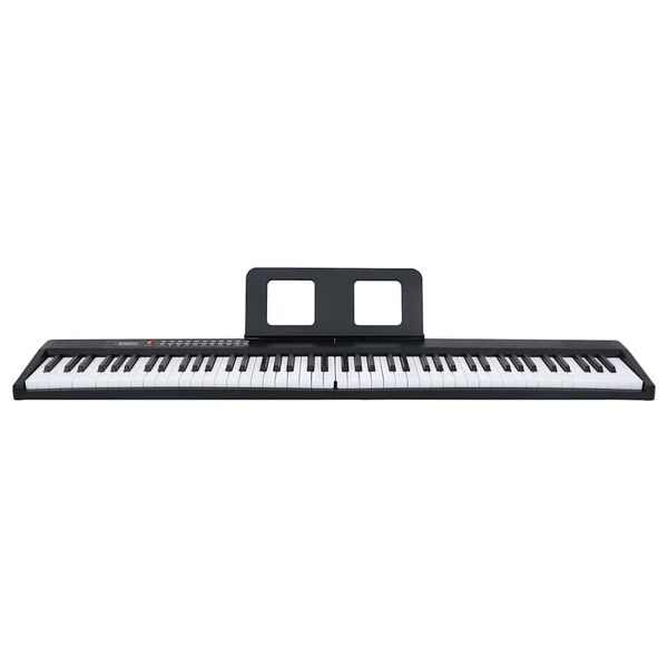vidaXL Clavier de piano &eacute;lectrique 88 touches avec pupitre pliable
