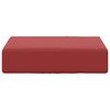 vidaXL Coussin de Si&egrave;ge d'Ext&eacute;rieur Bordeaux 40 x 40 x 8 cm