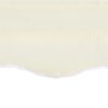 vidaXL Tissu de remplacement pour auvent Cr&egrave;me 6x3,5 m