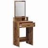 vidaXL Table de Toilette avec tiroir Bois ancien 50 x 41 x 140 cm