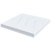 vidaXL Matelas Blanc 180 x 200 cm Tissu jacquard