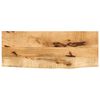 vidaXL Dessus de table 90x20x3,8 cm bord vif bois massif manguier brut