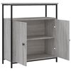 vidaXL Buffet sonoma gris 70x30x80 cm bois d'ing&eacute;nierie