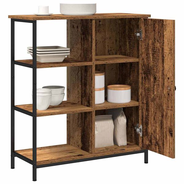 vidaXL Buffet Bois ancien 70 x 30 x 80 cm