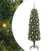 vidaXL Sapin de Noël artificiel Vert 150 cm PVC et acier et plastique