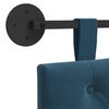 vidaXL T&ecirc;te de lit suspendue Bleu 190 x 55 x 7 cm Velours