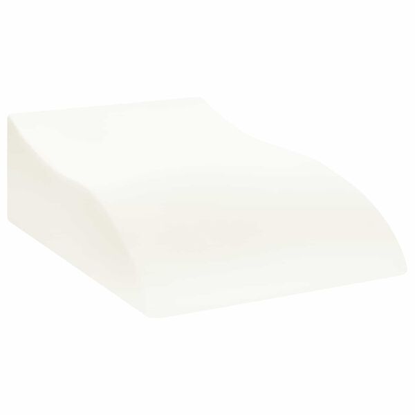 vidaXL Coussin pour jambes Blanc 68 x 40 x 18 cm