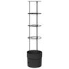 vidaXL Cultivateur de Tomates Noir &Oslash; 32 x 127 cm PP
