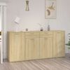 vidaXL Buffet Ch&ecirc;ne sonoma 160x36x75 cm Bois d'ing&eacute;nierie