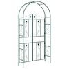 vidaXL Arche de jardin Uni Vert 115 x 37 x 226 cm