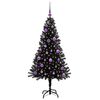 vidaXL Sapin de No&euml;l Noir 150 cm PVC
