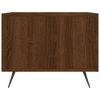 vidaXL Table basse Chêne marron 50x50x40 cm Bois d'ingénierie